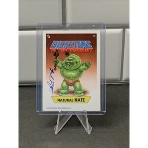 NATURAL NATE  DISASTERS OF THE UNIVERSE SERIES CARD 36b MARK PINGITORE SIGNED